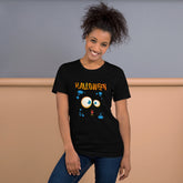 Front view of Skeleton Dance Unisex Staple T-Shirt